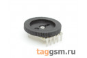 R1001G-B503-16 / 2 Резистор переменный сдвоенный с ручкой 16мм 50 кОм 20% тип-B
