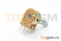 R148G-B103-20KQ-D Резистор переменный сдвоенный 10 кОм 20% тип-B