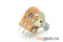 R148G-B104-15KQ-D Резистор переменный сдвоенный 100 кОм 20% тип-B