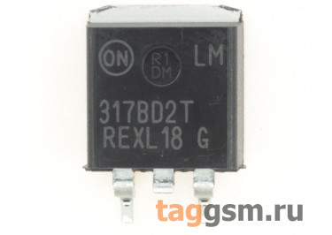 LM317BD2TR4G (D2-PAK) Стабилизатор напряжения 1,2...37В 1,5А