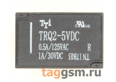 TRQ2-5VDC-R Реле 5В DPDT