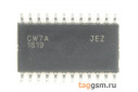 MAX7219EWG+ (SO-24) Драйвер светодиодных индикаторов 8-разрядов ОК с последовательным интерфейсом