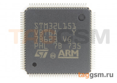 STM32L151VBT6A (LQFP-100) Микроконтроллер 32-Бит, ARM Cortex M3