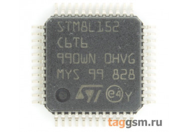 STM8L152C6T6 (LQFP-48) Микроконтроллер 8-Бит