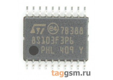 STM8S103F3P6 (TSSOP-20) Микроконтроллер 8-Бит, STM8