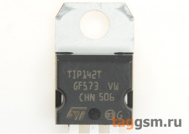 TIP142T (TO-220) Транзистор Дарлингтона NPN 100В 10А
