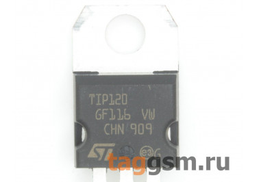 TIP120 (TO-220AB) Транзистор Дарлингтона NPN 60В 5А
