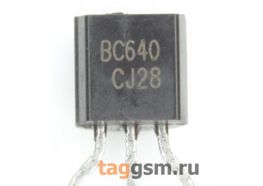 BC640TA (TO-92) Биполярный транзистор PNP 80В 0,1А