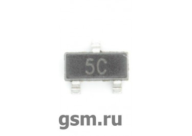 BC807 (SOT-23) Биполярный транзистор PNP 45В 0,5A