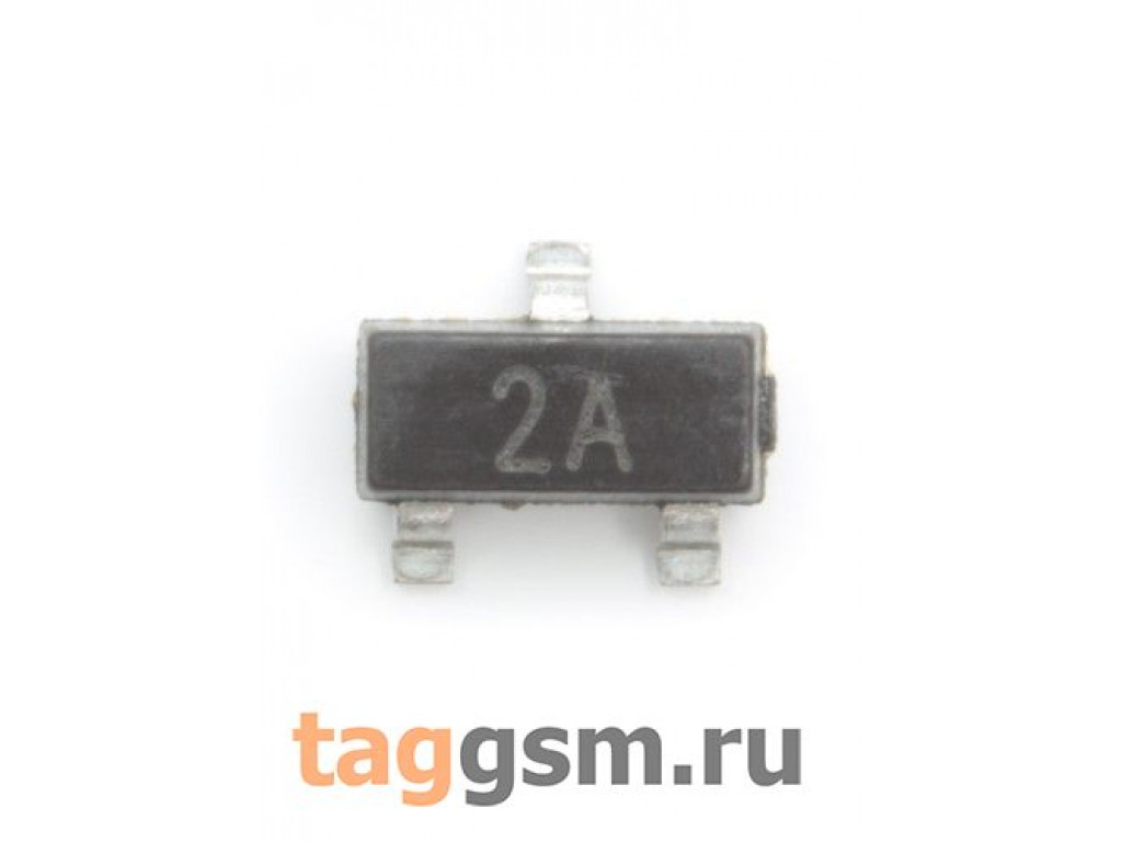 MMBT3906 (SOT-23) Биполярный транзистор PNP 40В 0,1A