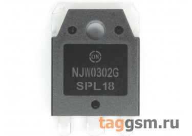 NJW0302G (TO-3P) Биполярный транзистор PNP 250В 15А