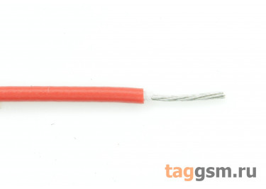 МГШВ-0,2 кв.мм (Красный) Провод медный лужёный 1м