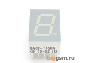 SA05-11GWA (Зелёный) Цифровой индикатор 0,5