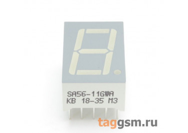 SA56-11GWA (Зелёный) Цифровой индикатор 0,56