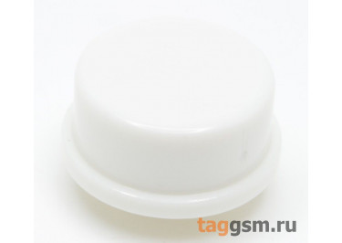 CTS-12S-04O / W Толкатель белый круглый для тактовой кнопки 12х12 (11,5х6мм)