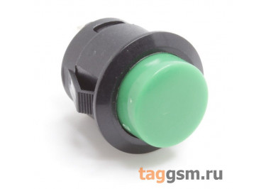 R13-507K / G Кнопка на панель зеленая без фиксации OFF-(ON) SPST 250В 3А (16мм)