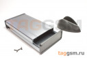 BAD 11001-A1(W160) Корпус алюминиевый настольный серый 96x33x160мм