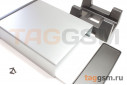 BAD 11013-B1(W220) Корпус алюминиевый настольный серый 186x60x220мм