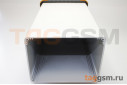 BAD 11019-C1(W220) Корпус алюминиевый настольный белый 126x96x220мм