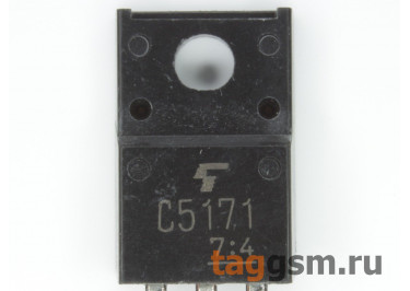 2SC5171 (TO-220FP) Биполярный транзистор NPN 180В 2А