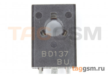BD137 (TO-126) Биполярный транзистор NPN 60В 1,5А