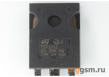 TIP3055 (TO-247) Биполярный транзистор NPN 60В 15А