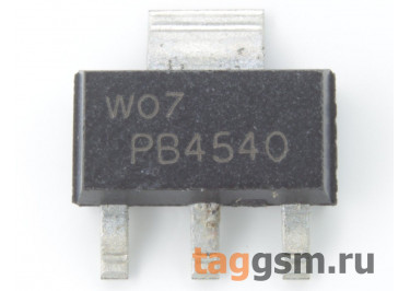 PBSS4540Z (SOT-223) Биполярный транзистор NPN 40В 5А