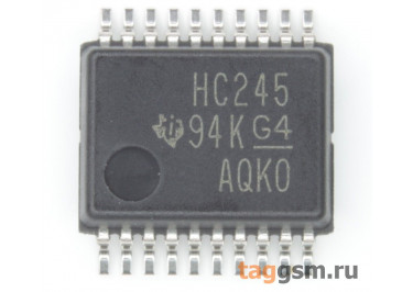 SN74HC245DBR (TSSOP-20) Шинный приемопередатчик