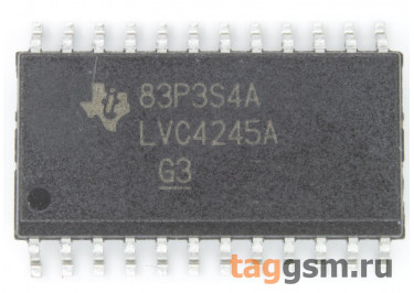 SN74LVC4245ADWRG4 (SO-24) Шинный формирователь уровня 8-бит