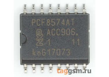 PCF8574AT / 3 (SO-16) Расширитель I / O порта 8-бит I2C