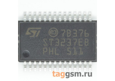 ST3237EBPR (TSSOP-28) Приемопередатчик RS-232