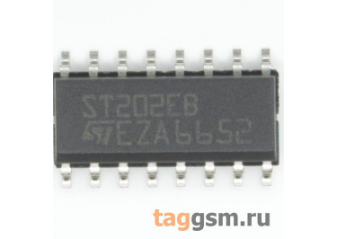 ST202EBDR (SO-16) Приемопередатчик RS-232