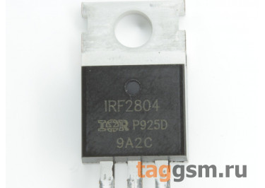 IRF2804PBF (TO-220AB) Полевой транзистор N-MOSFET 40В 75А