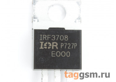 IRF3708 (TO-220) Полевой транзистор N-MOSFET 30В 62А