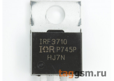 IRF3710 (TO-220AB) Полевой транзистор N-MOSFET 100В 57А