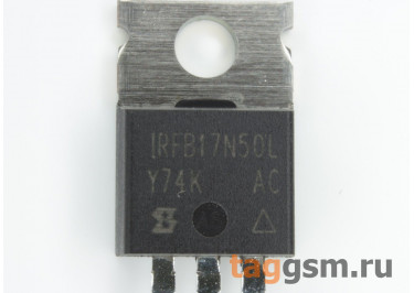 IRFB17N50L (TO-220AB) Полевой транзистор N-MOSFET 500В 16А