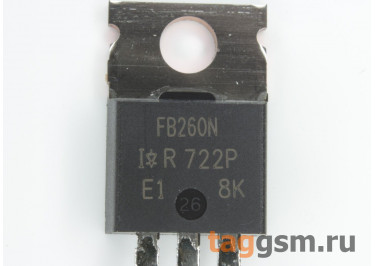 IRFB260NPBF (TO-220AB) Полевой транзистор N-MOSFET 200В 56А