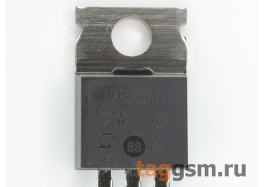 IRFBC30 (TO-220AB) Полевой транзистор N-MOSFET 600В 3,6А