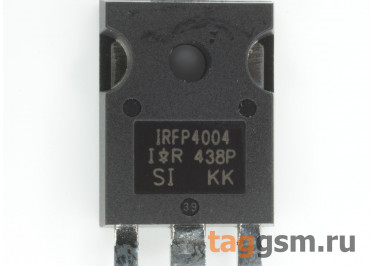 IRFP4004PBF (TO-247) Полевой транзистор N-MOSFET 40В 195А