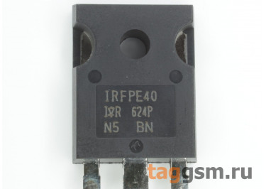 IRFPE40PBF (TO-247) Полевой транзистор N-MOSFET 800В 5,4А