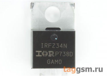 IRFZ34N (TO-220) Полевой транзистор N-MOSFET 55В 29А