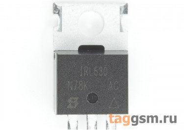 IRL630PBF (TO-220) Полевой транзистор N-MOSFET 200В 9А