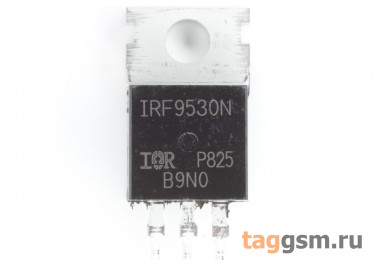 IRF9530NPBF (TO-220AB) Полевой транзистор P-MOSFET 100В 14А