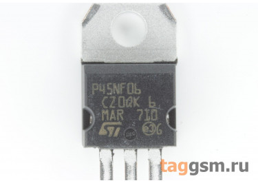 STP45NF06 (TO-220AB) Полевой транзистор N-MOSFET 60В 38А