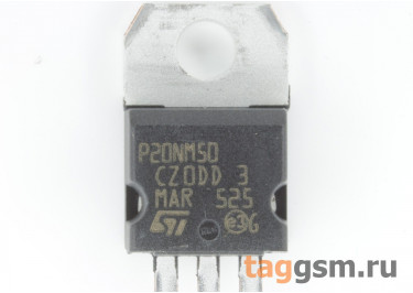 STP20NM50 (TO-220AB) Полевой транзистор N-MOSFET 550В 20А