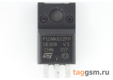 STP10NK60ZFP (TO-220FP) Полевой транзистор N-MOSFET 600В 10А