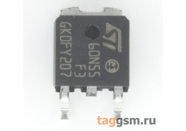 STD60N55F3 (D-PAK) Полевой транзистор N-MOSFET 55В 80А
