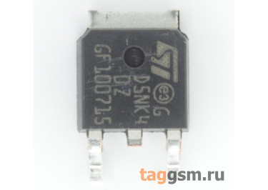 STD5NK40ZT4 (D-PAK) Полевой транзистор N-MOSFET 400В 3А