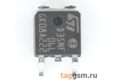 STD35NF06LT4 (D-PAK) Полевой транзистор N-MOSFET 60В 35А