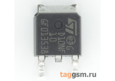 STD10NF10T4 (D-PAK) Полевой транзистор N-MOSFET 100В 13А